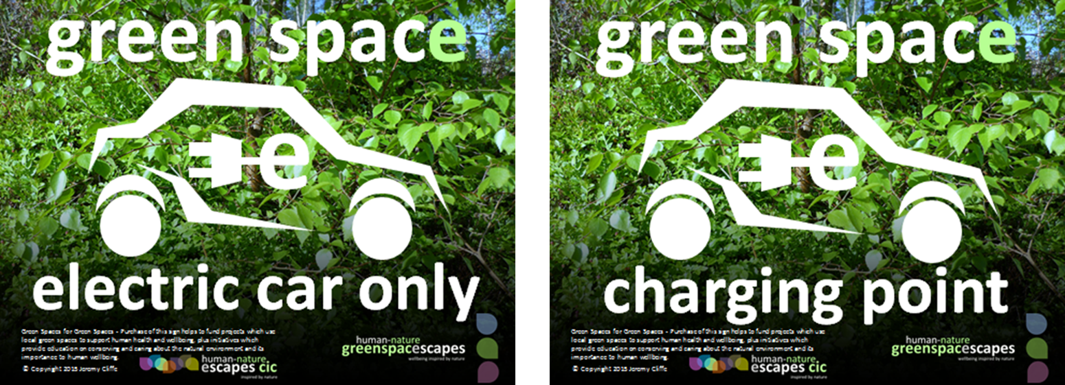 Human-Nature Escapes CIC - Electric Vehicle Signs