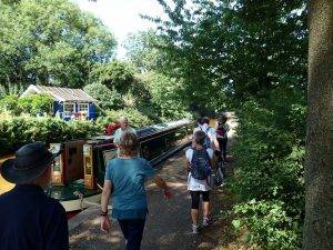 Human-Nature Escapes CIC - Narrowboat at Red Bull Wharf